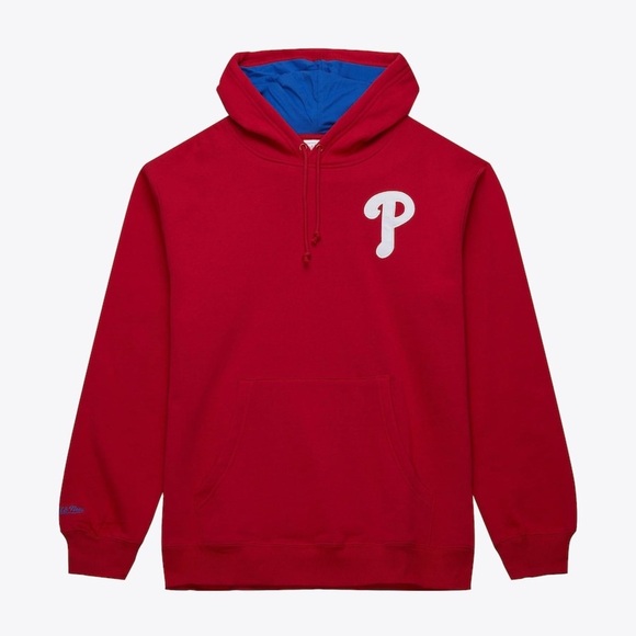 Men's M Lenny Dykstra Burgundy Philadelphia Phillies Name & Number NWT hoodie - Picture 3 of 3